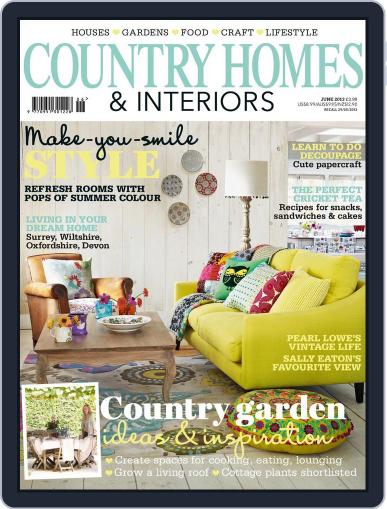 Country Homes & Interiors May 1st, 2013 Digital Back Issue Cover