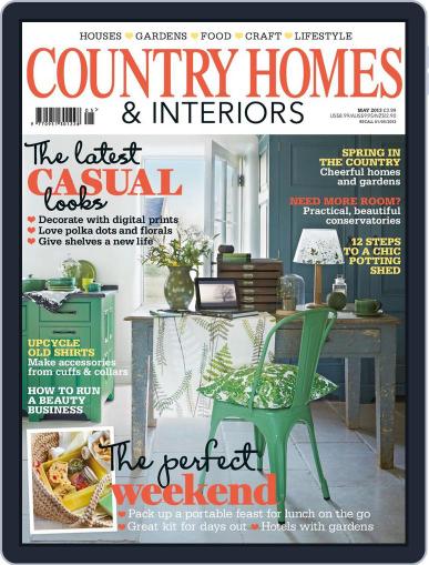 Country Homes & Interiors April 3rd, 2013 Digital Back Issue Cover