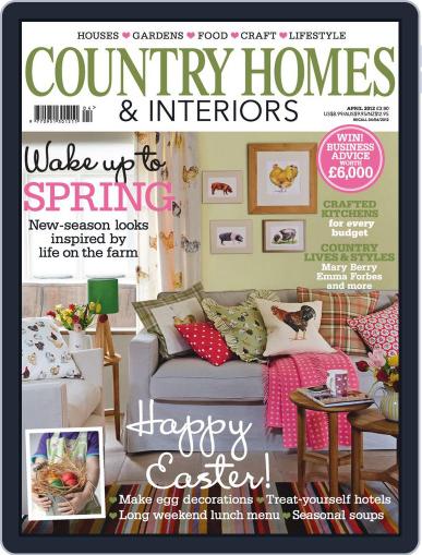 Country Homes & Interiors March 7th, 2012 Digital Back Issue Cover