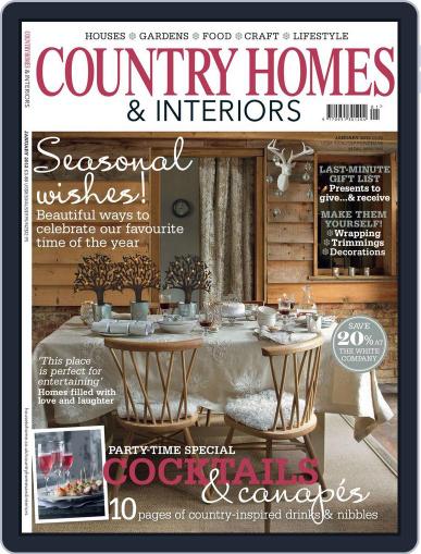 Country Homes & Interiors December 8th, 2011 Digital Back Issue Cover