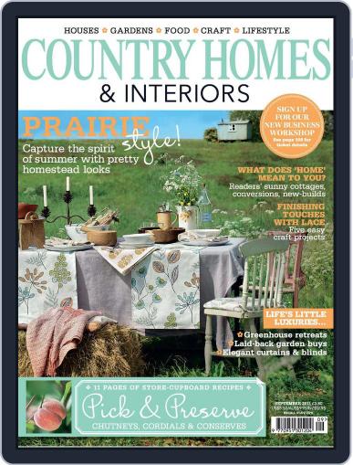 Country Homes & Interiors August 3rd, 2011 Digital Back Issue Cover