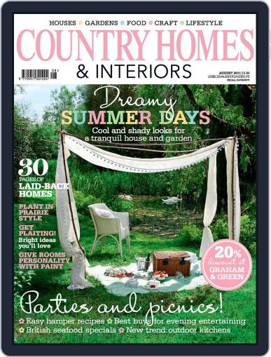 Country Homes & Interiors July 6th, 2011 Digital Back Issue Cover