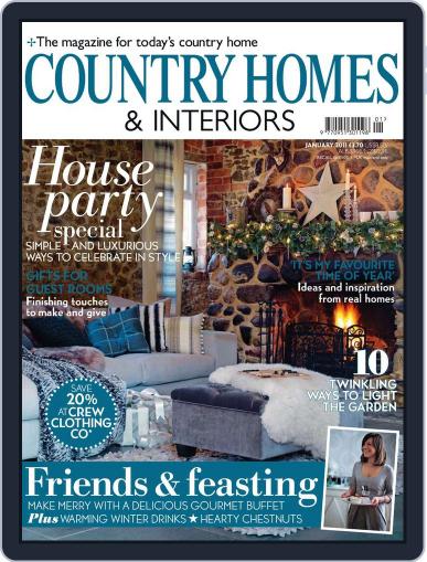 Country Homes & Interiors December 7th, 2010 Digital Back Issue Cover
