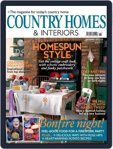 Country Homes & Interiors October 4th, 2010 Digital Back Issue Cover