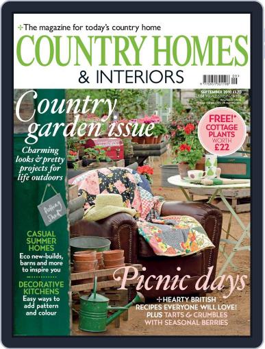 Country Homes & Interiors August 5th, 2010 Digital Back Issue Cover
