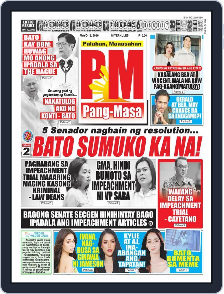 Pang Masa (Digital) Subscription