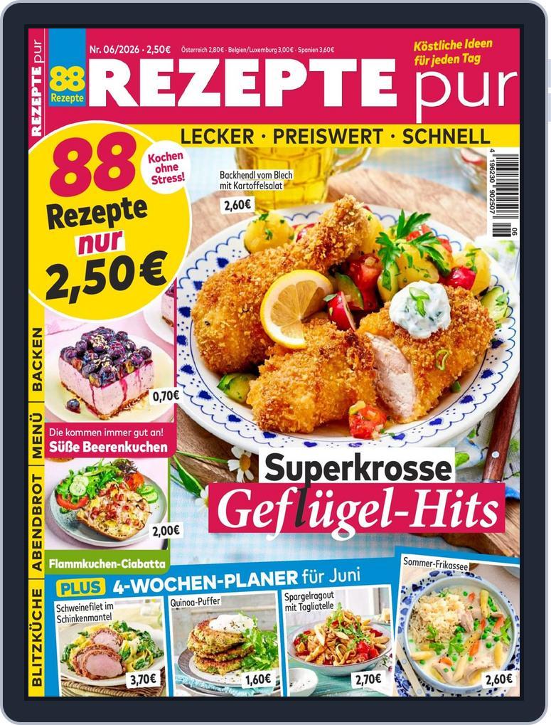 REZEPTE pur (Digital) Subscription                    May 15th, 2026 Issue