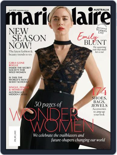 Marie Claire Australia April 1st, 2020 Digital Back Issue Cover