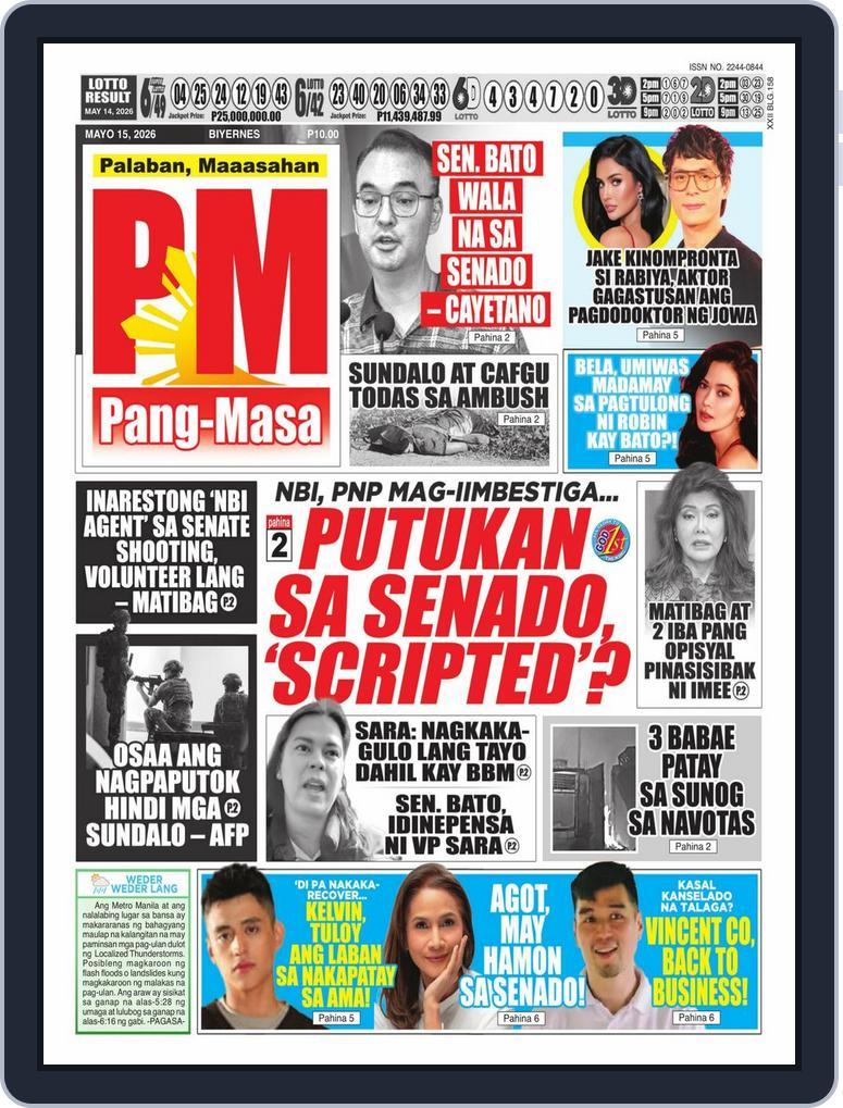 Pang Masa (Digital) Subscription