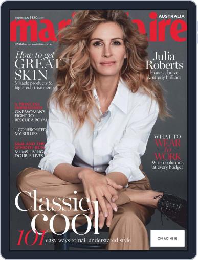 Marie Claire Australia August 1st, 2019 Digital Back Issue Cover