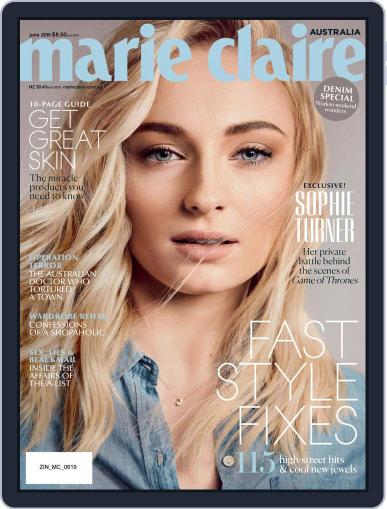 Marie Claire Australia June 1st, 2019 Digital Back Issue Cover