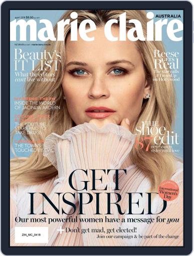 Marie Claire Australia April 1st, 2018 Digital Back Issue Cover
