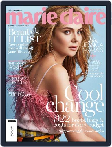 Marie Claire Australia June 1st, 2017 Digital Back Issue Cover