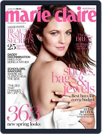 Marie Claire Australia September 30th, 2015 Digital Back Issue Cover