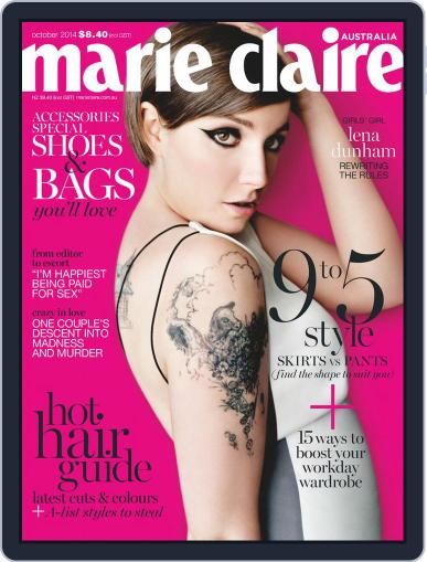 Marie Claire Australia September 5th, 2014 Digital Back Issue Cover