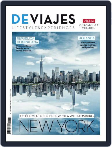 De Viajes March 1st, 2018 Digital Back Issue Cover