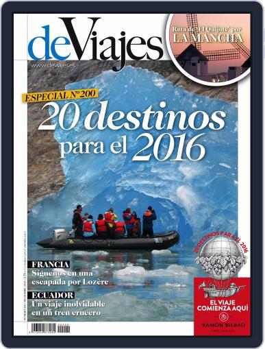 De Viajes December 1st, 2015 Digital Back Issue Cover