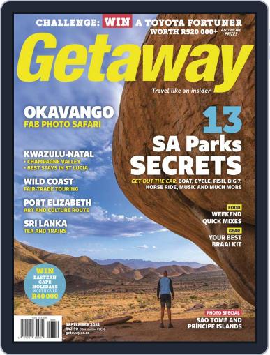 Getaway September 1st, 2018 Digital Back Issue Cover