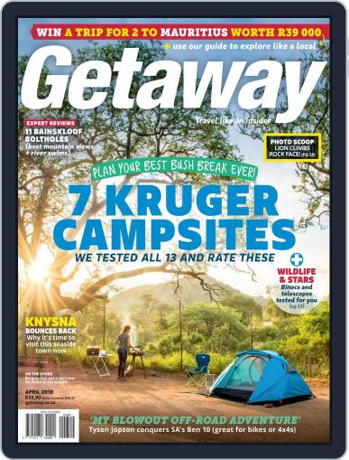 Getaway April 1st, 2018 Digital Back Issue Cover