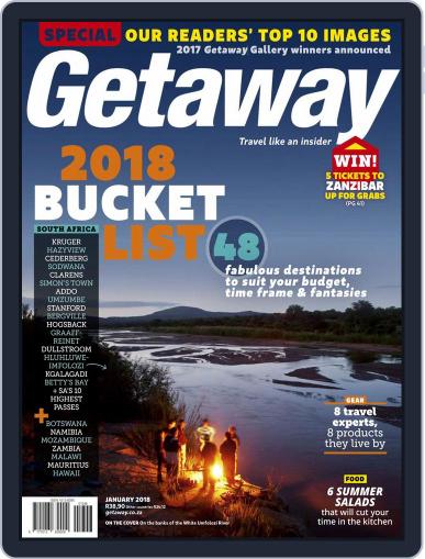 Getaway January 1st, 2018 Digital Back Issue Cover