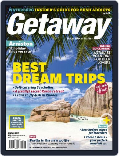 Getaway March 1st, 2017 Digital Back Issue Cover