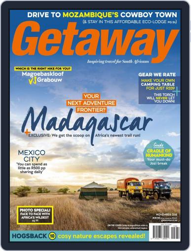 Getaway November 1st, 2016 Digital Back Issue Cover