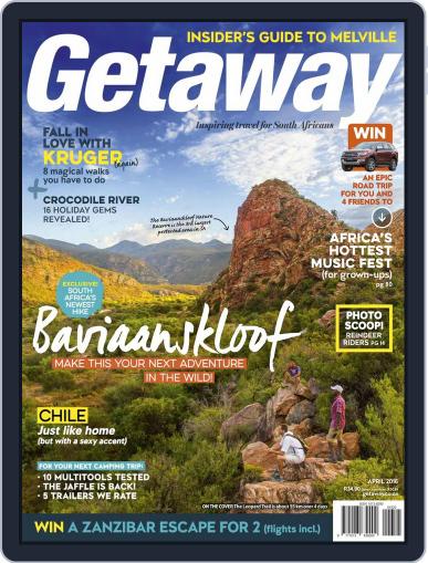 Getaway March 21st, 2016 Digital Back Issue Cover