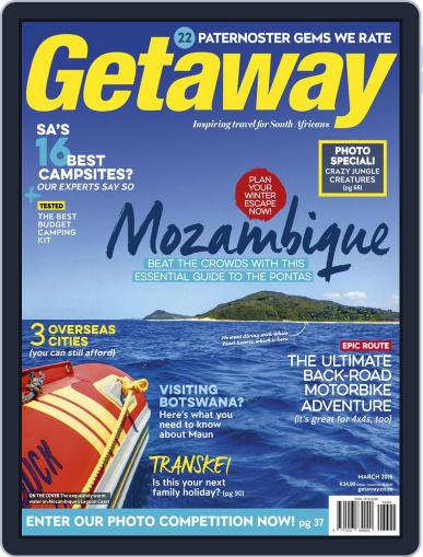 Getaway February 22nd, 2016 Digital Back Issue Cover
