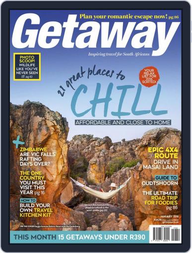 Getaway January 1st, 2016 Digital Back Issue Cover
