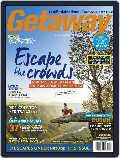 Getaway December 1st, 2015 Digital Back Issue Cover