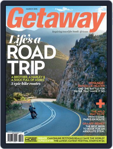 Getaway February 22nd, 2015 Digital Back Issue Cover