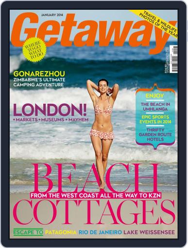 Getaway December 12th, 2013 Digital Back Issue Cover