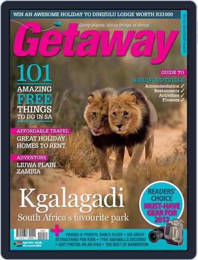 Getaway March 16th, 2012 Digital Back Issue Cover