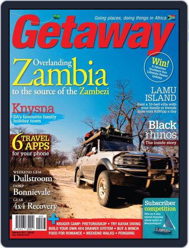 Getaway January 27th, 2011 Digital Back Issue Cover