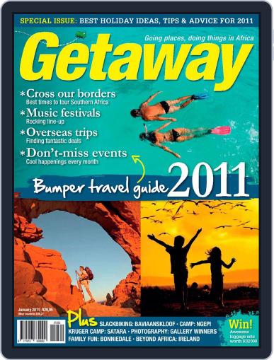 Getaway January 1st, 2011 Digital Back Issue Cover