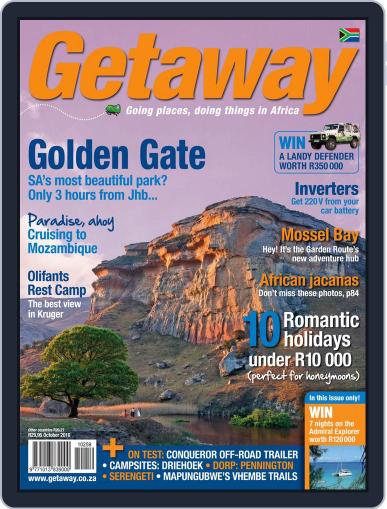 Getaway September 28th, 2010 Digital Back Issue Cover