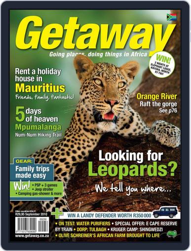 Getaway August 23rd, 2010 Digital Back Issue Cover