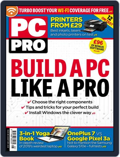 PC Pro August 1st, 2019 Digital Back Issue Cover