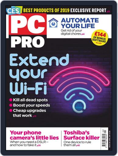 PC Pro February 14th, 2019 Digital Back Issue Cover
