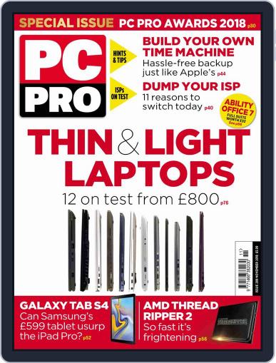 PC Pro November 1st, 2018 Digital Back Issue Cover