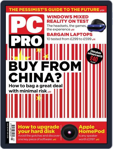 PC Pro May 1st, 2018 Digital Back Issue Cover