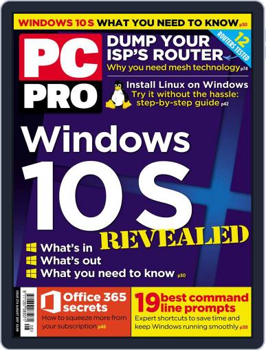 PC Pro August 1st, 2017 Digital Back Issue Cover