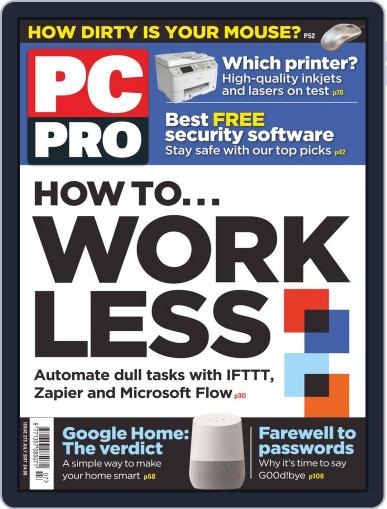 PC Pro July 1st, 2017 Digital Back Issue Cover