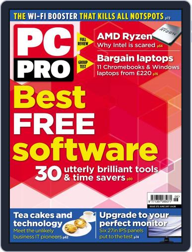 PC Pro June 1st, 2017 Digital Back Issue Cover