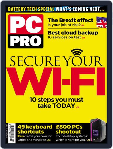 PC Pro May 1st, 2017 Digital Back Issue Cover