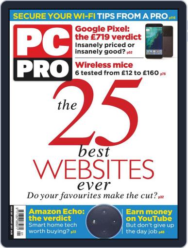 PC Pro January 1st, 2017 Digital Back Issue Cover