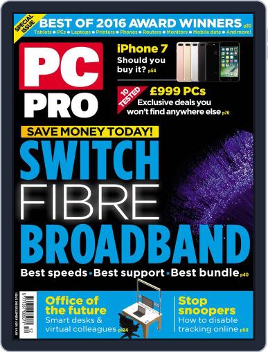 PC Pro December 1st, 2016 Digital Back Issue Cover