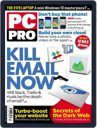PC Pro July 1st, 2016 Digital Back Issue Cover