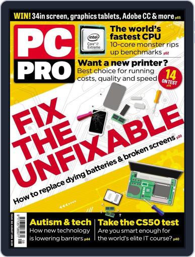 PC Pro June 16th, 2016 Digital Back Issue Cover