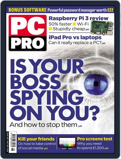 PC Pro June 1st, 2016 Digital Back Issue Cover